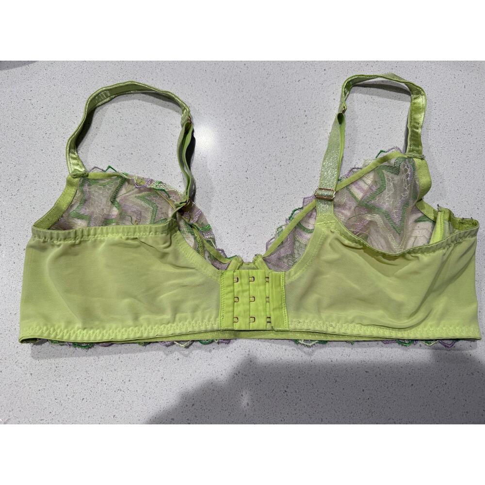Savage X Fenty Shining Star Embroidered Unlined Demi Bra‎ - Picture 2 of 9